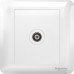 Schneider 1 Gang TV Socket, 75 Ohm Through connection, White A3G31TV_WE