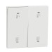 Schneider Mechanical Curtain switch, AvatarOn C, 10A, with fluorescent lamp, white E8732CF_WE