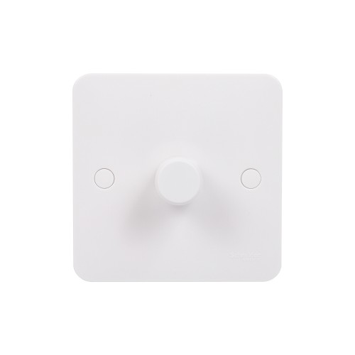 Schneider Lisse - universal dimmer - 1 gang - 2 way - LED - 100W GGBL6012LS