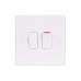 Schneider Ultimate Slimline - switched fused connection - white GU5013