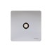 Schneider Ultimate Screwless flat plate - TV/FM socket - coaxial - 1 gang - chrome GU7410BPC