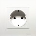 Schneider 16A 250V 1 Gang Schuko Socket with Shutter KB426_16S