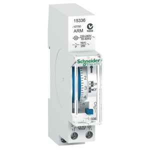 Schneider Acti9, IH, mechanical time switch, 24 h, 150 h memory 15336