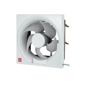 KDK 10 Inch Wall Mount Ventilating  Fan with Automatic Shutter 530CFM 25AUA