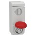 Schneider Unika interlocked socket - 16 A - 3P + N + E - 380...415 V AC - IP65 - wall 83086