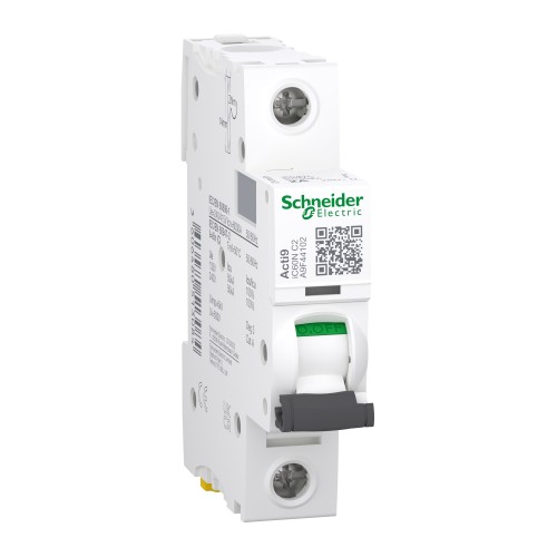 Schneider Acti9 iC60N 1P 2A C Miniature Circuit breaker A9F44102