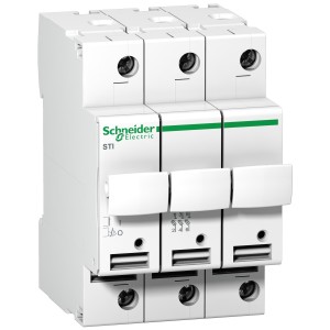 Schneider Acti 9 - fuse-disconnector STI - 3 poles - 25 A - for fuse 10.3 x 38 mm A9N15656