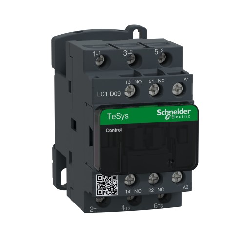 Schneider Electric TeSys D contactor 3P(3 NO) AC-3 440V 9A 230V AC coil LC1D09P7