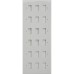 Schneider Electric Ultimate flat plate Grid system 18 gangs  frame white metal GUG18G