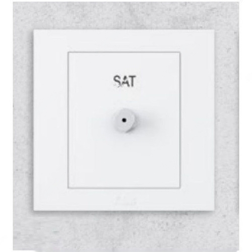 ABB Sat Socket, Kalo, 1 Gang, F-Type - BH307
