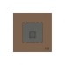 ABB Telephone Socket, Millenium, 4P, 1 Gang, RJ11, Mocha Brown - AM32144-MO