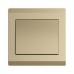 ABB Electrical Switch, Inora, 1 Gang, 2 Way, 10AX, Royal Gold - BL105-PG