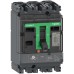 Schneider Circuit breaker ComPacT NSX100F, 36kA at 415VAC, TMD trip unit 50A, 3 poles 3d C10F3TM050