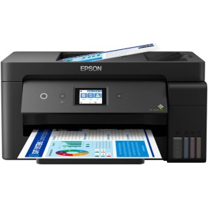 Epson EcoTank L14150 All-In-One Inkjet Printer, Compact A3 Printer, PrecisionCore Print Head, 3.3pl Droplet Size, 400 Nozzles Black, 128 Nozzles Color, Black | C11CH96403DA