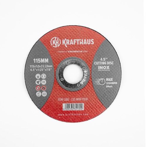 Krafthaus Cutting Disc-INOX-100x1.0x16 CUT-INOX-10010 (25pcsx4)