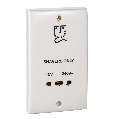 Schneider Universal shaver socket, S-Classic E727