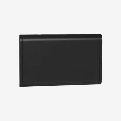 Schneider 2Gang Blank Plate,Matt Black E8230TX_MB_G1