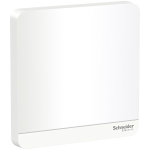 Schneider Electric AvatarOn blank plate 1 gang White E8330X_WE