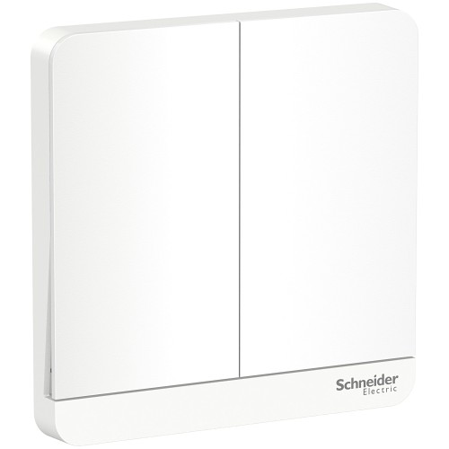 Schneider Electric Switch AvatarOn 2 switches 16AX  250V  2 way  LED White E8332L2LED_WE