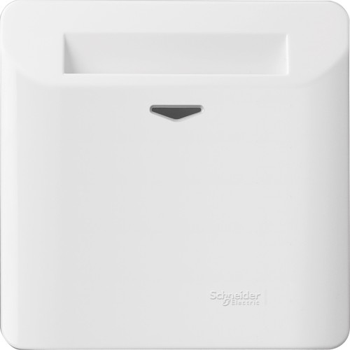 Schneider Electronic key card switch timedelay WhitePlate+WhiteSurround E8431EKT-WW