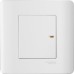 Schneider 20 A 1 gang 1 way switch with ON indicator White Plate + White Surround E8431/I-WW