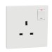 Schneider Electric AvatarOn C Switched socket AvatarOn C 13A 250V 1 gang with LED white E8715N_WE