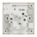 Schneider Electric AvatarOn C Switched socket 15A 250V 1 gang 3 round pin wine gold E8715_15_WG