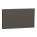 Schneider Electric AvatarOn C Blank Plate 2 gang dark grey E8730TX_DG