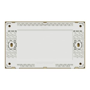 Schneider Electric AvatarOn C Blank Plate 2 gang wine gold E8730TX_WG