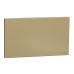Schneider Electric AvatarOn C Blank Plate 2 gang wine gold E8730TX_WG