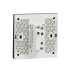 Schneider Electric AvatarOn C Switch with Fluorescent Locator 2 way 1 gang 16AX 250V dark grey E8731L2F_DG