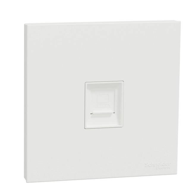 Schneider AvatarOn C Telephone socket white E8731RJS4_WE