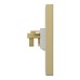 Schneider Electric AvatarOn C Telephone socket 1 gang keystone on shuttered wallplate wine gold E8731RJS4_WG