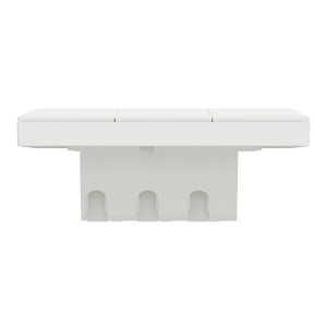 Schneider Electric AvatarOn C Switch with Fluorescent Locator 1 way 3 gang 16AX 250V white E8733L1F_WE_G11