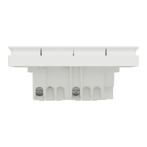 Schneider Switch with Fluorescent Locator, AvatarOn C, 1 Way, 4 Gang, 16AX, 250V, White - E8734L1F_WE