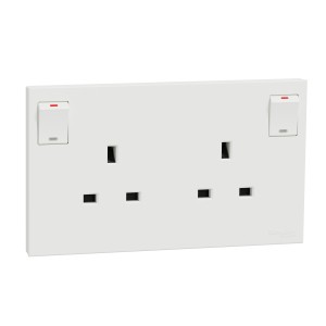 Schneider Electric AvatarOn C switched socket basic element with complete housing IP20 white E87T25_WE_G11