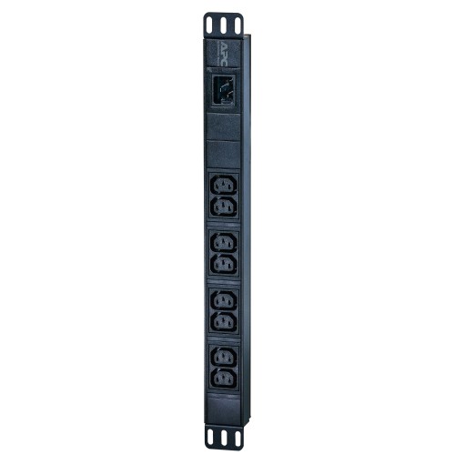 Scheider Electric PC Easy Rack PDU Basic 1U 1Phase 3.7kW 230V 16A 8 x C13 outlets IEC60320 C20 inlet EPDU1016B