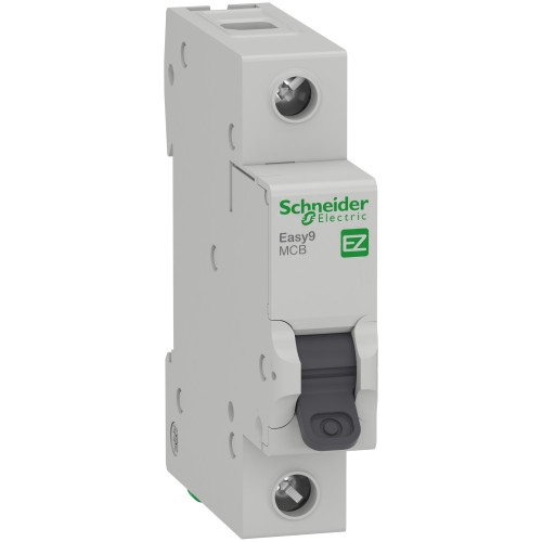 Schneider Miniature circuit breaker, Easy9, 1P, 10 A, C curve, 10000 A EZ9F51110