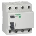 Schneider Easy9 Residual Current Circuit Breaker - 4P - 63 A - 300 mA - AC type - 400 V EZ9R66463