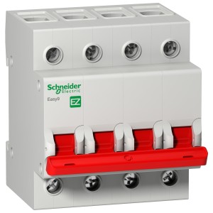 Schneider Easy9 switch disconnector - 4P - 125 A - 400 V EZ9S16492