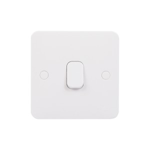 Schneider Electric Lisse  Retractive switch  1 gang 2 way  10A White GGBL1012RS