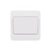 Schneider Lisse - intermediate wide rocker switch - 1 gang - 10AX - white GGBL1014WS