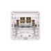 Schneider Electric Lisse  flex outlet  side entry  25A  white GGBL2033S