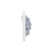 Schneider Electric Lisse White moulded  DP switched socket 13A  230V  1 gang  white GGBL3010DS