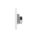 Schneider Electric Lisse Square edge white moulded  TV-R/DAB socket GGBL7020S