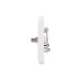 Schneider Electric Lisse Square edge white moulded SAT socket F type GGBL7030S