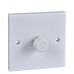 Schneider Exclusive - rotary dimmer - 1 gang - white GLVD1G2W