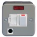 Schneider Exclusive - fuse connection unit - neon indicator - 1 gang - grey GMC13SSPNF