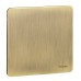 Schneider Electric Ultimate blank plate 1 gang antique brass GU8410AB