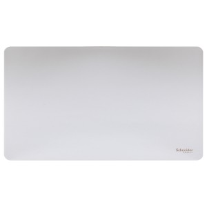 Schneider Electric Ultimate Blank plate 2 gangs polished chrome GU8420PC